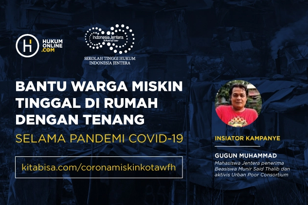 Aksi Mahasiswa Hukum Melawan Covid-19