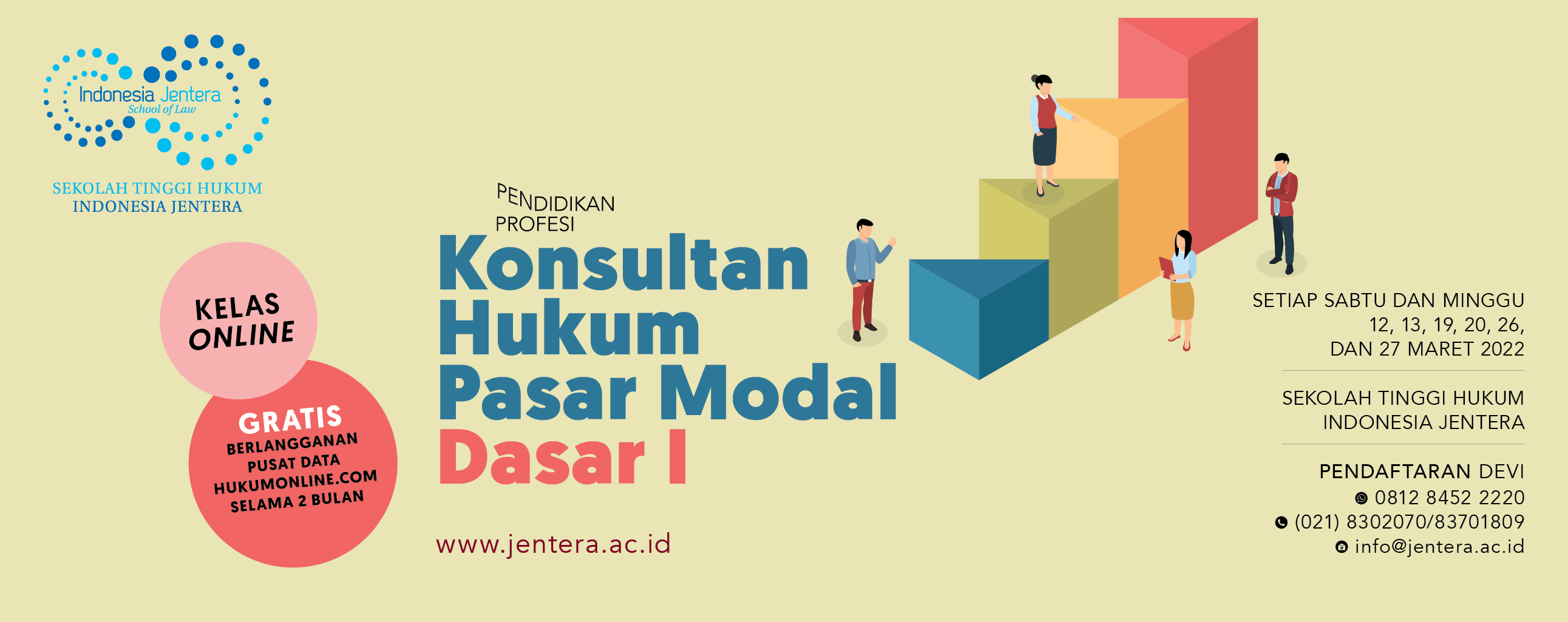 Pendidikan Profesi Konsultan Hukum Pasar Modal Dasar I dan II