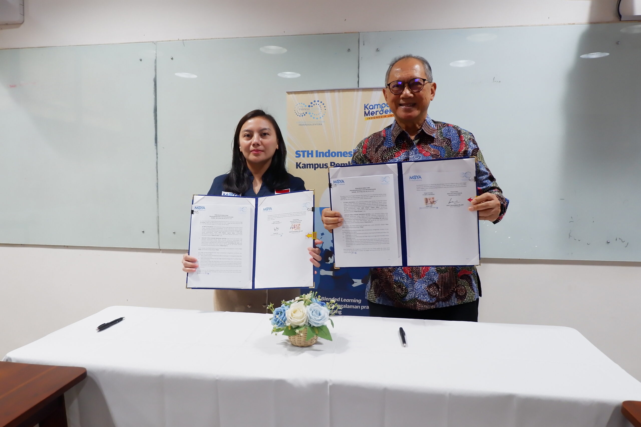 Jentera Jalin Kerja Sama dengan PT Moya Indonesia untuk Program Beasiswa