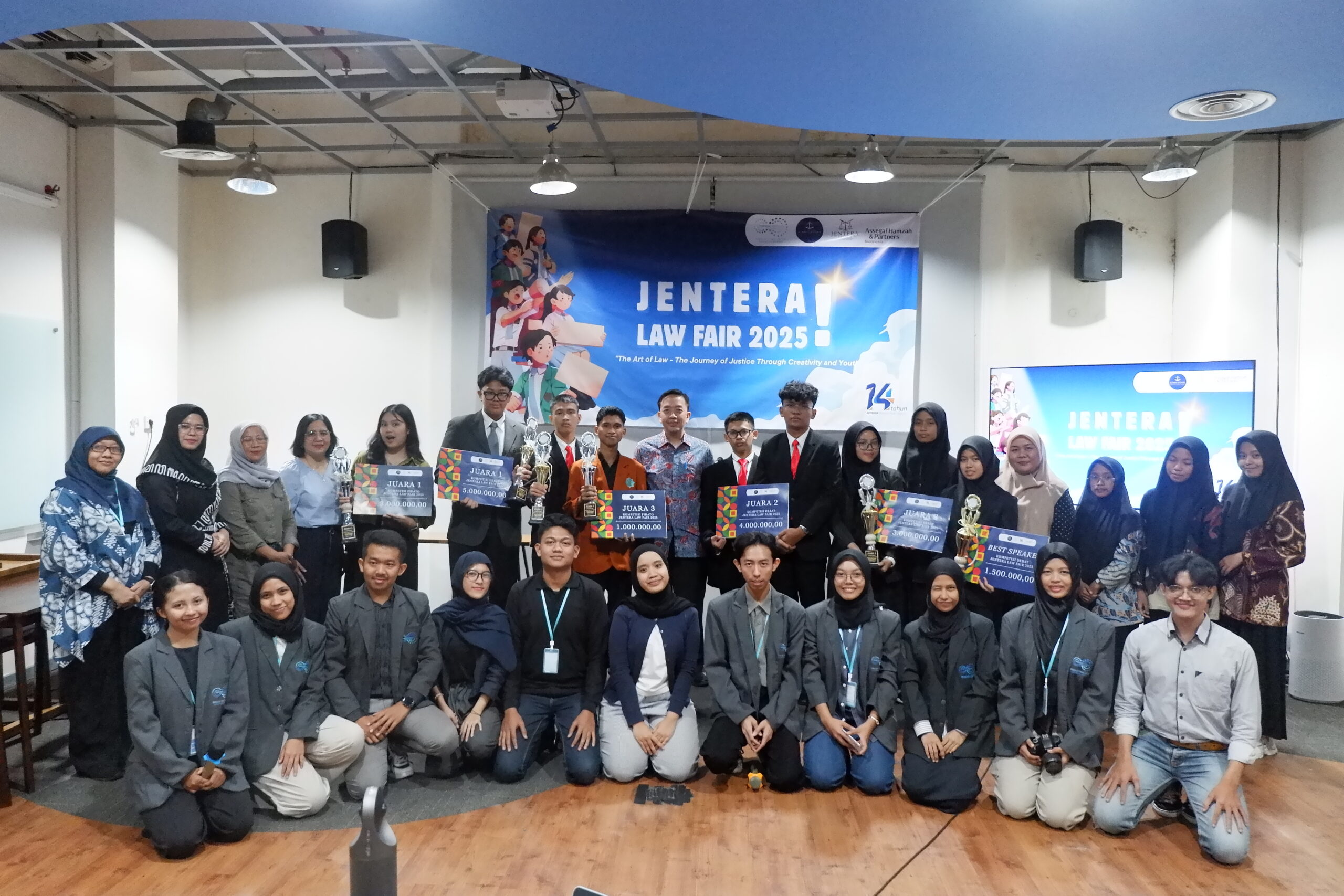 Kompetisi Nasional Jentera Law Fair: The Journey of Justice Through Creativity and Youth