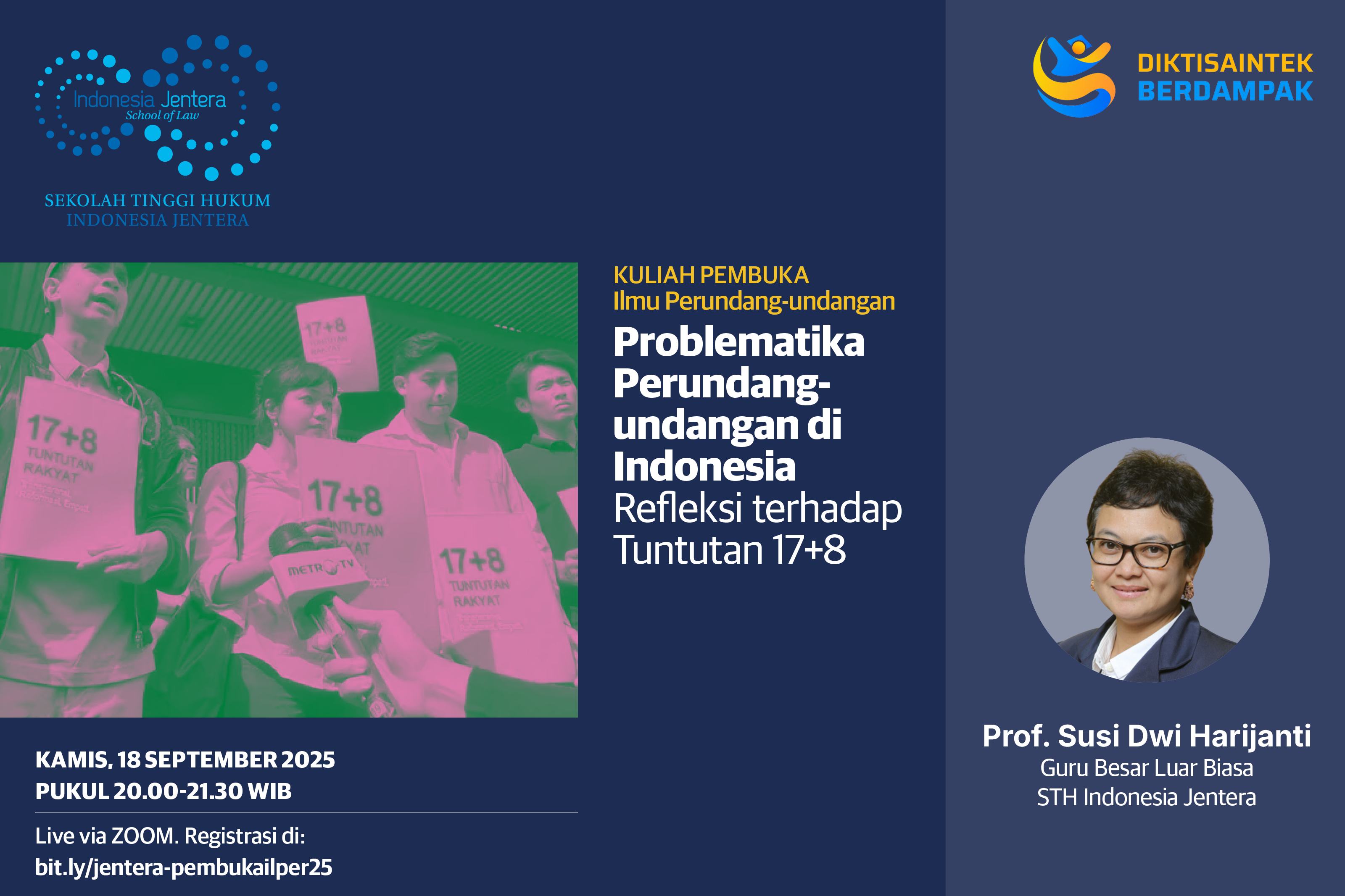 Problematika Perundang-undangan di Indonesia: Refleksi Terhadap Tuntutan 17+8”