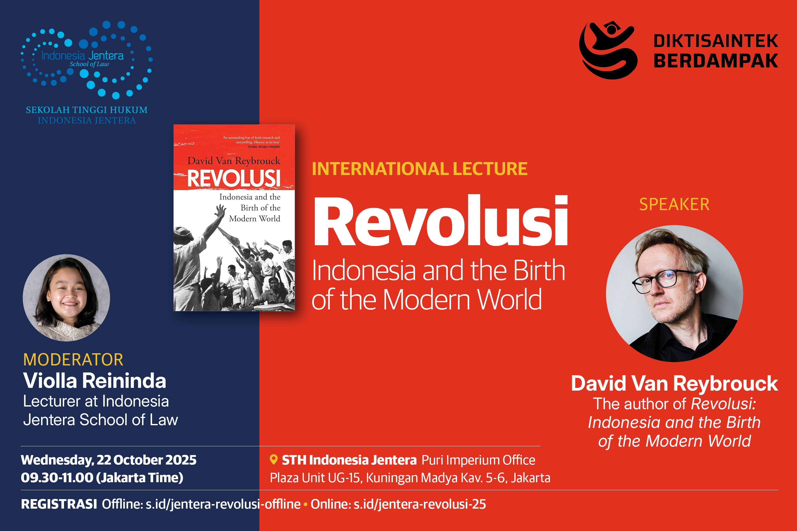 International Lecture Revolusi: Indonesia and the Birth of the Modern World